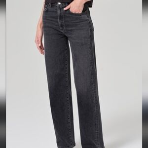 Agolde Harper Mid Rise Straight Leg Jean